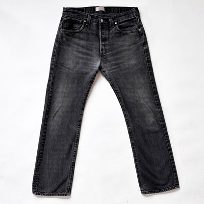Levi’s Black Wash 501s (L)