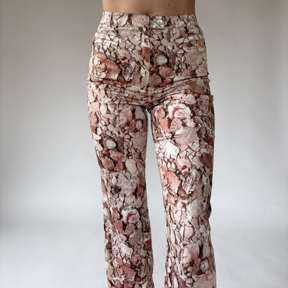 2000s Rock Print Pants (S)