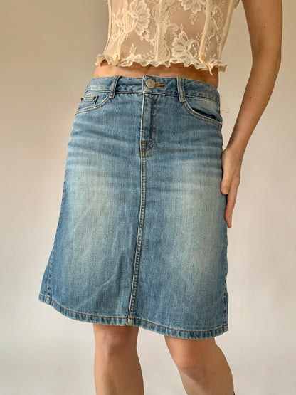 Y2K Denim Midi - Small