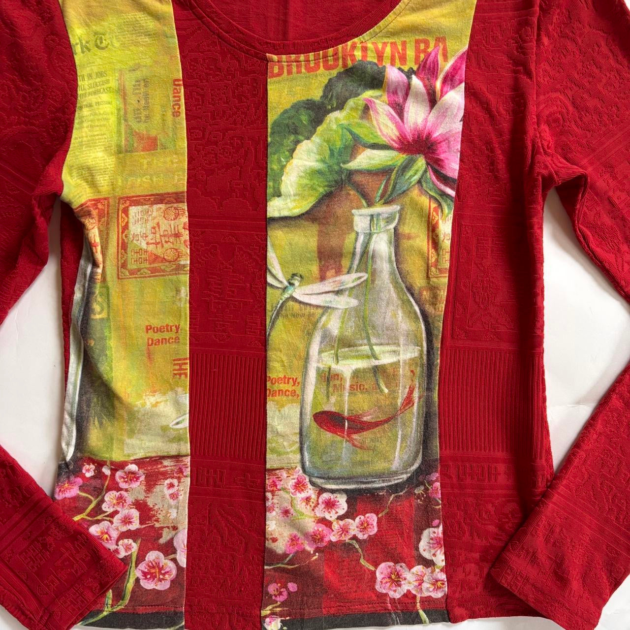 French Y2K Still Life Top (XS/S)