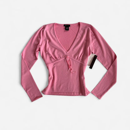 Y2K Deadstock BCBG Ribbon Top (S)