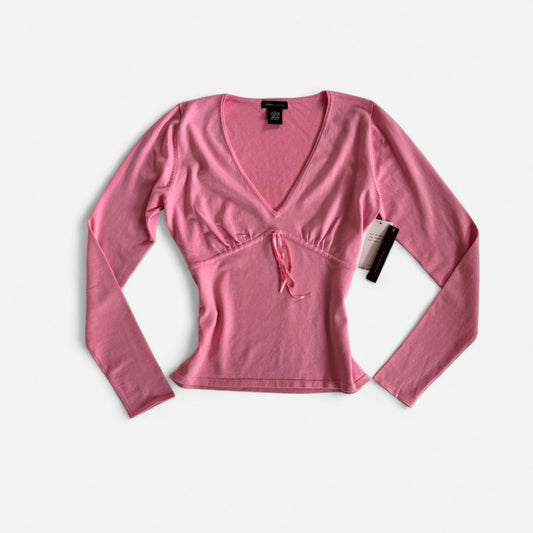 Y2K Deadstock BCBG Ribbon Top (S)