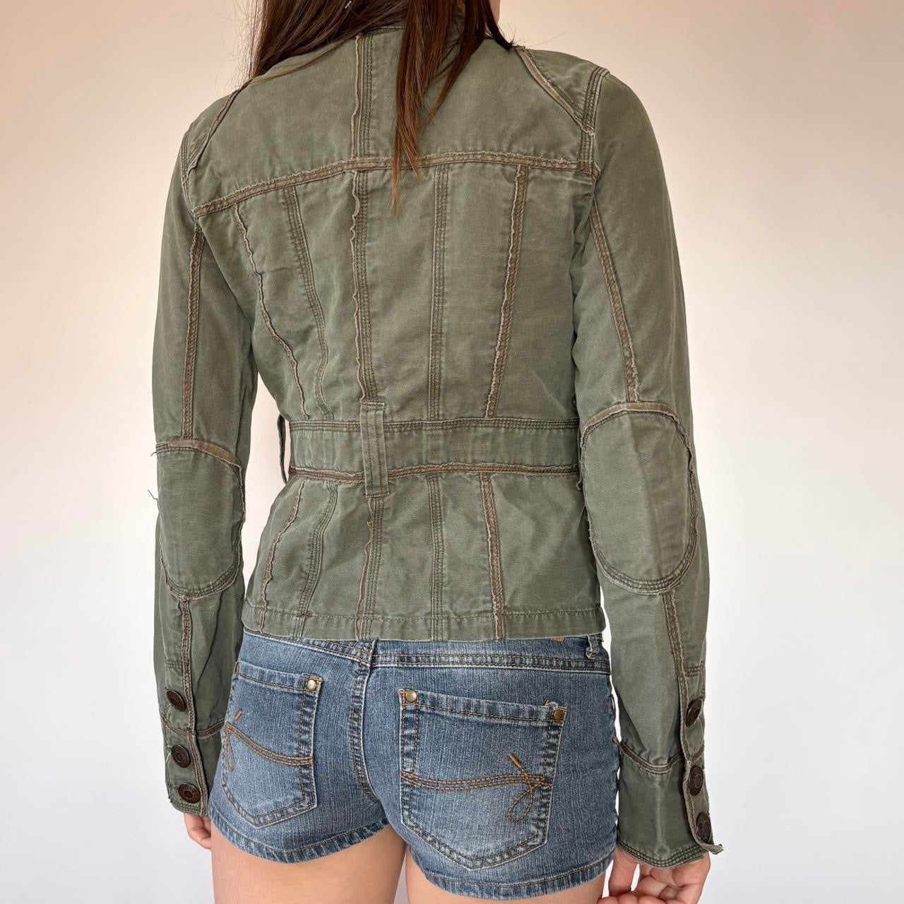 Y2K Cargo Jacket (XS/S)