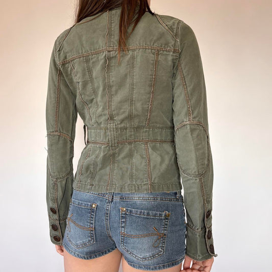 Y2K Cargo Jacket (XS/S)