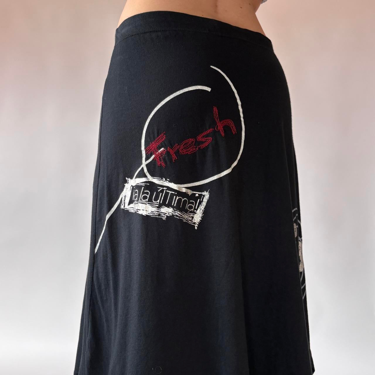 Desigual Graphic Midi Skirt (S/M)