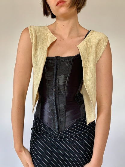 Coquette Knit Vest - XS