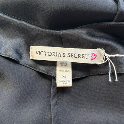 Victoria’s Secret 90s Noir Silk Mini Slip (XS)
