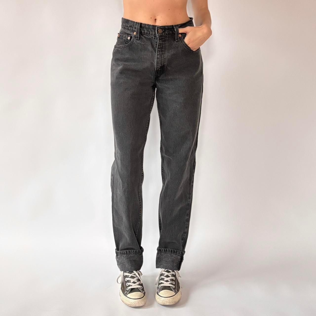 90s Levi’s Black 550 Jeans (S)