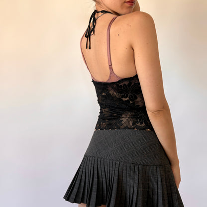 Frederick’s of Hollywood Lace Halter (S)