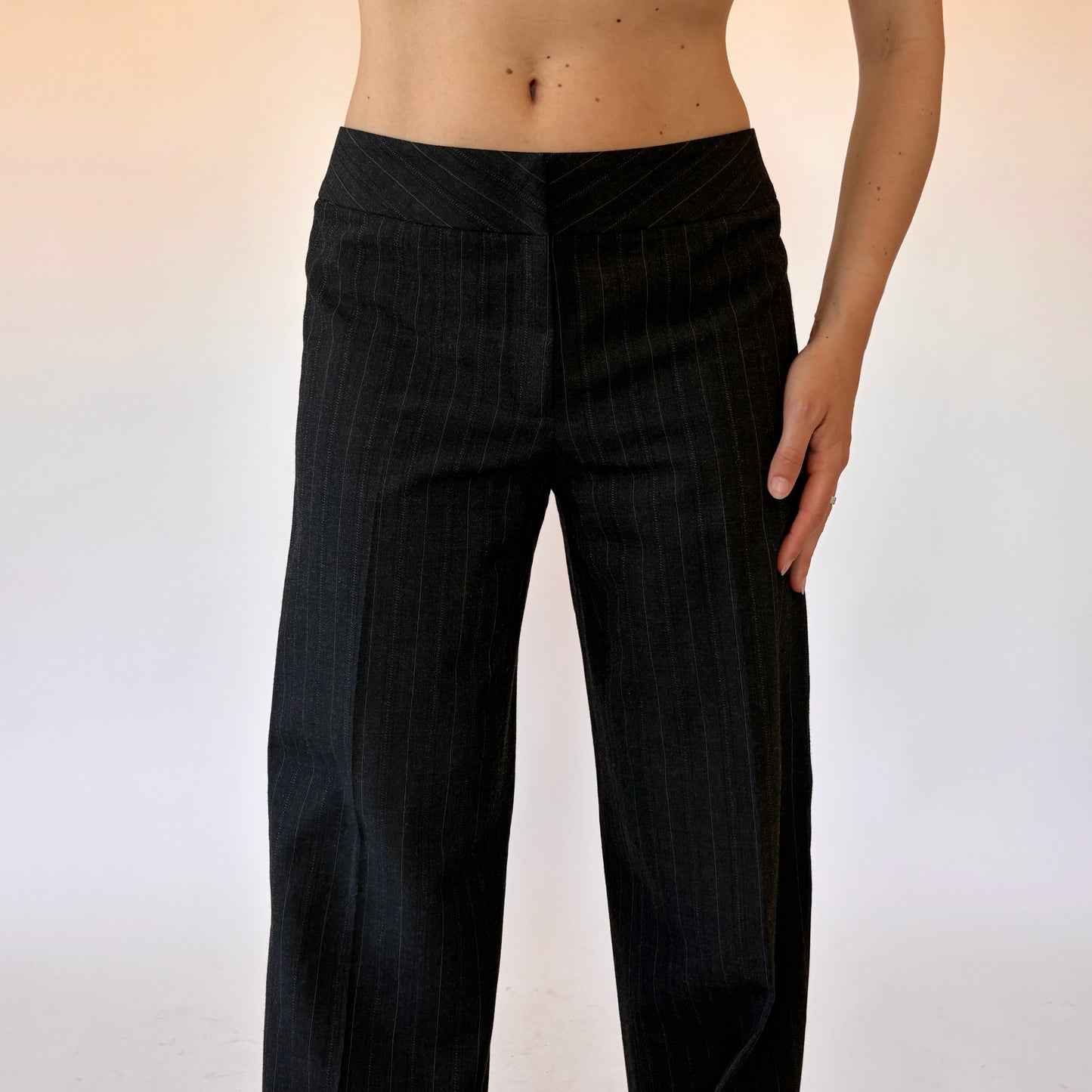 2000s Pinstripe Trousers
