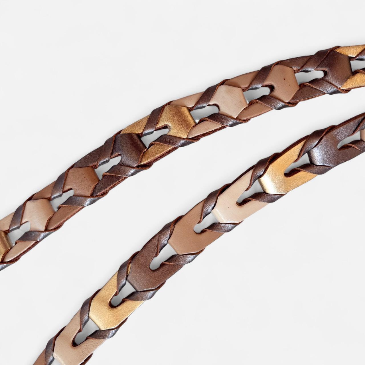 Fossil Braided Leather Belt