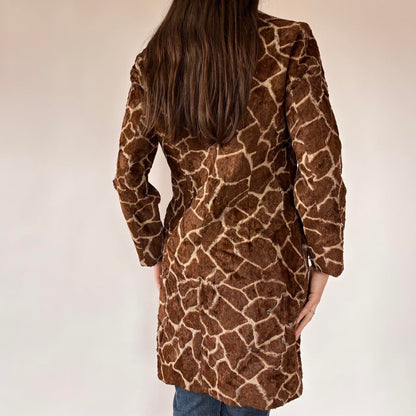 Bergdorf Goodman Giraffe Coat (S)