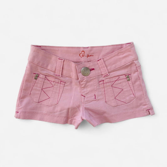 Y2K Deadstock Pink Low Rise Shorts (XS)