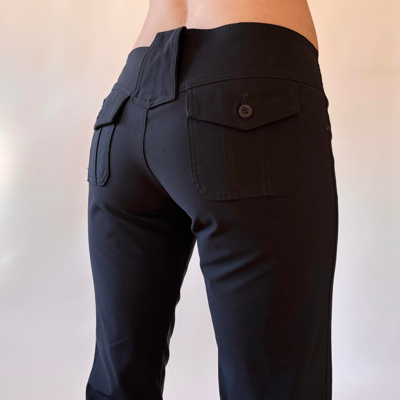 Y2K Arden B. Low Rise Zipper Pants (XS/S)