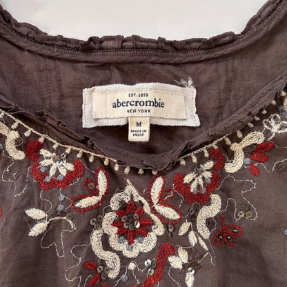 Abercrombie & Fitch Boho Embellished Top (S)