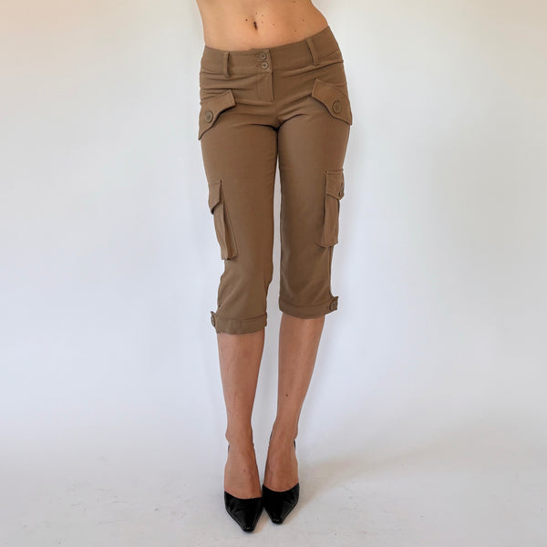 Y2K Cargo Capris (XXS/XS)