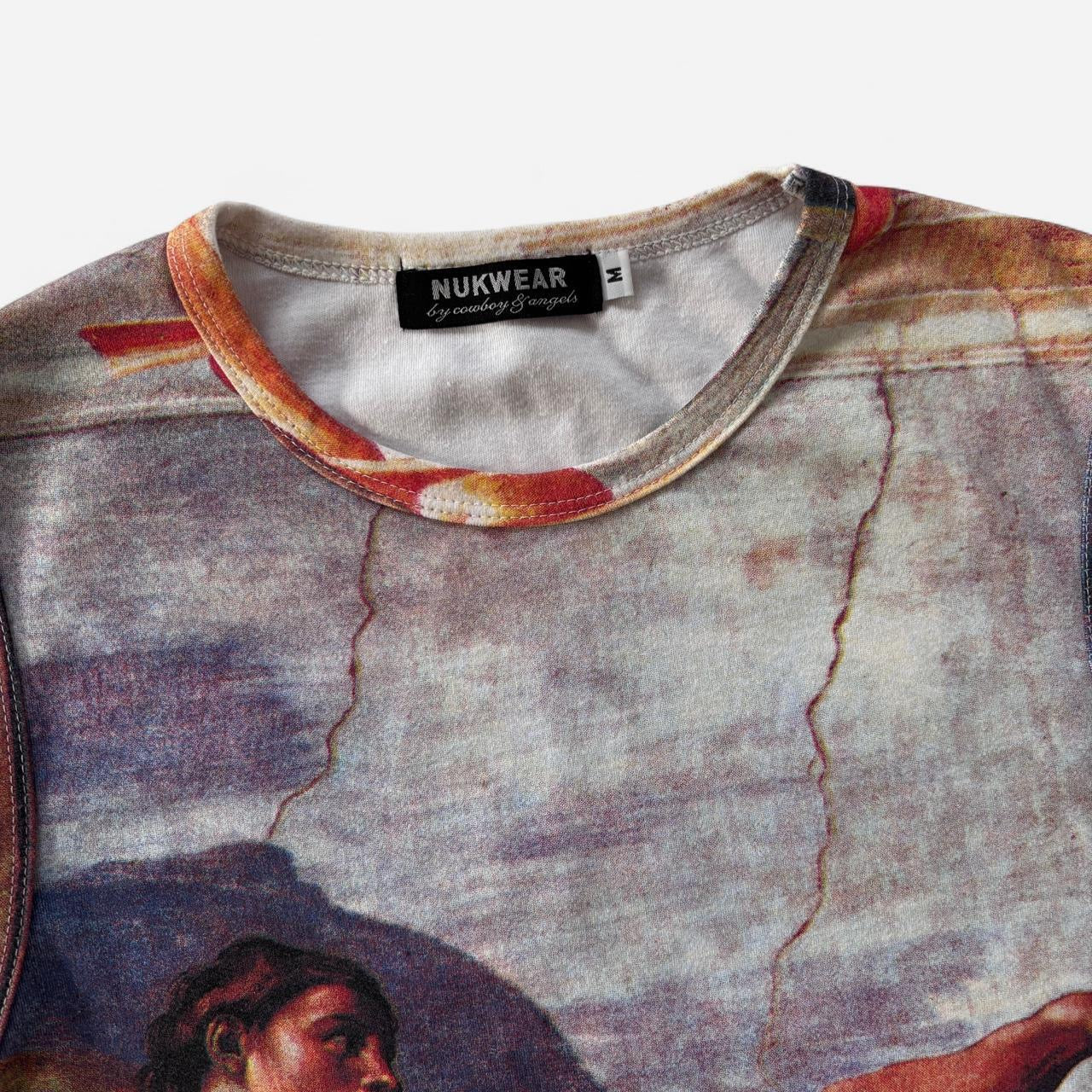 00s Renaissance Graphic Top (M)