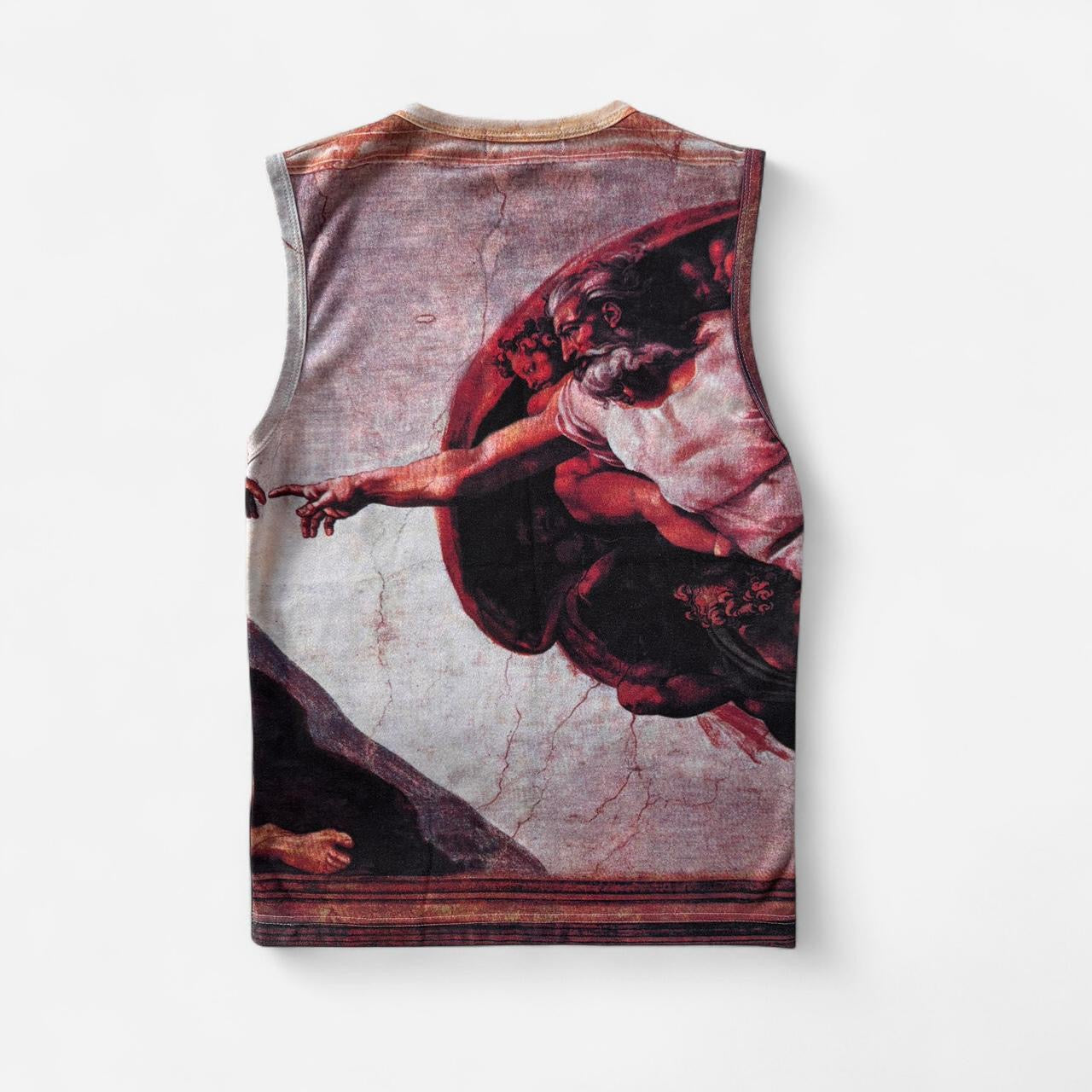 00s Renaissance Graphic Top (M)