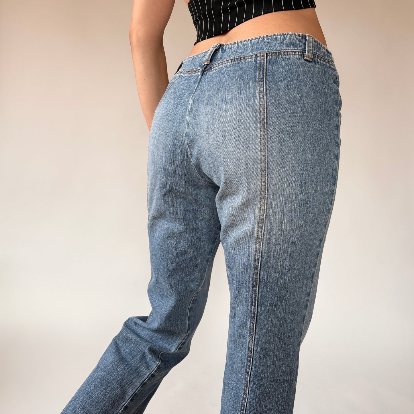 Y2K Low Rise Jeans (S)
