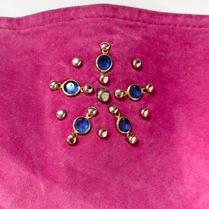 Y2K Pink Leather Top (M)