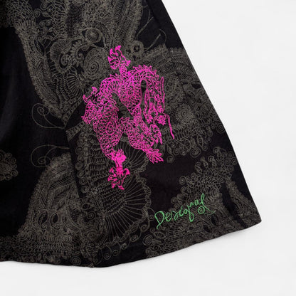 Desigual Graphic Midi Skirt (L/XL)