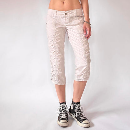 DKNY Low Rise Y2K Capris (XS)