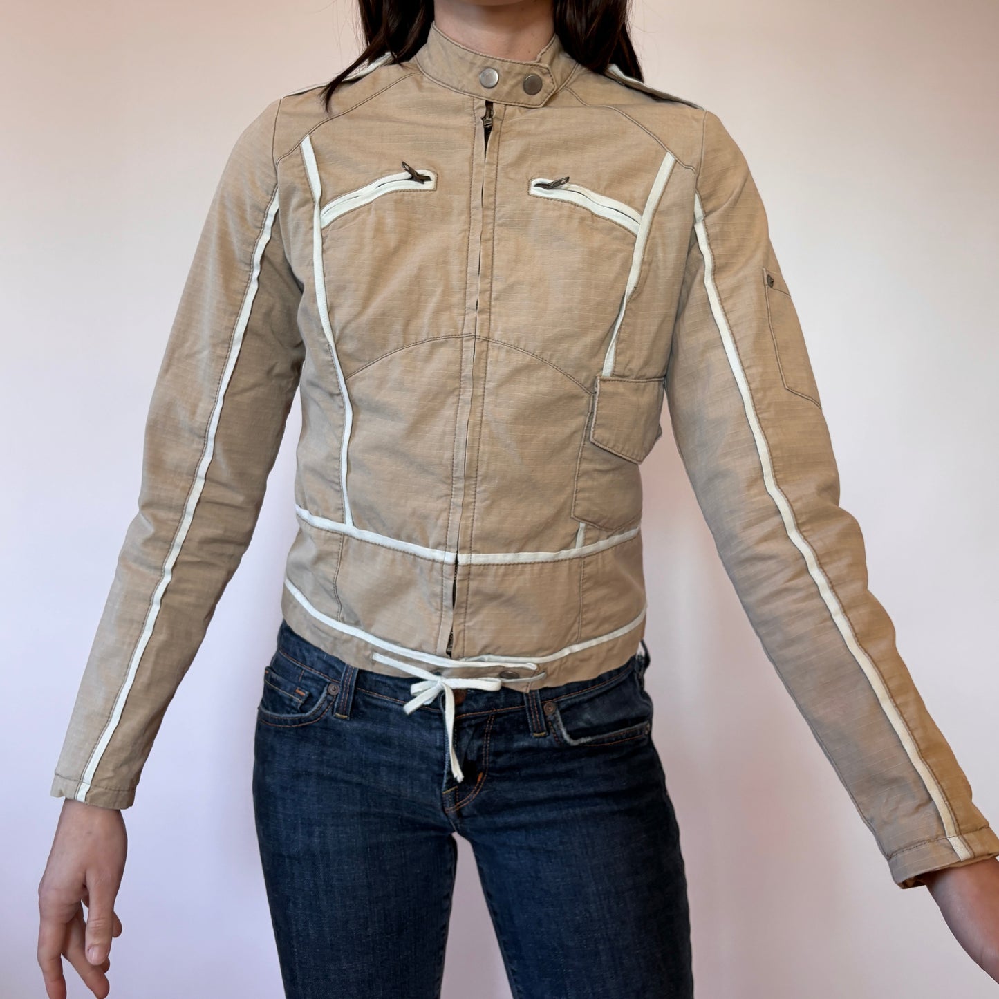 Y2K Utility Jacket (XS)