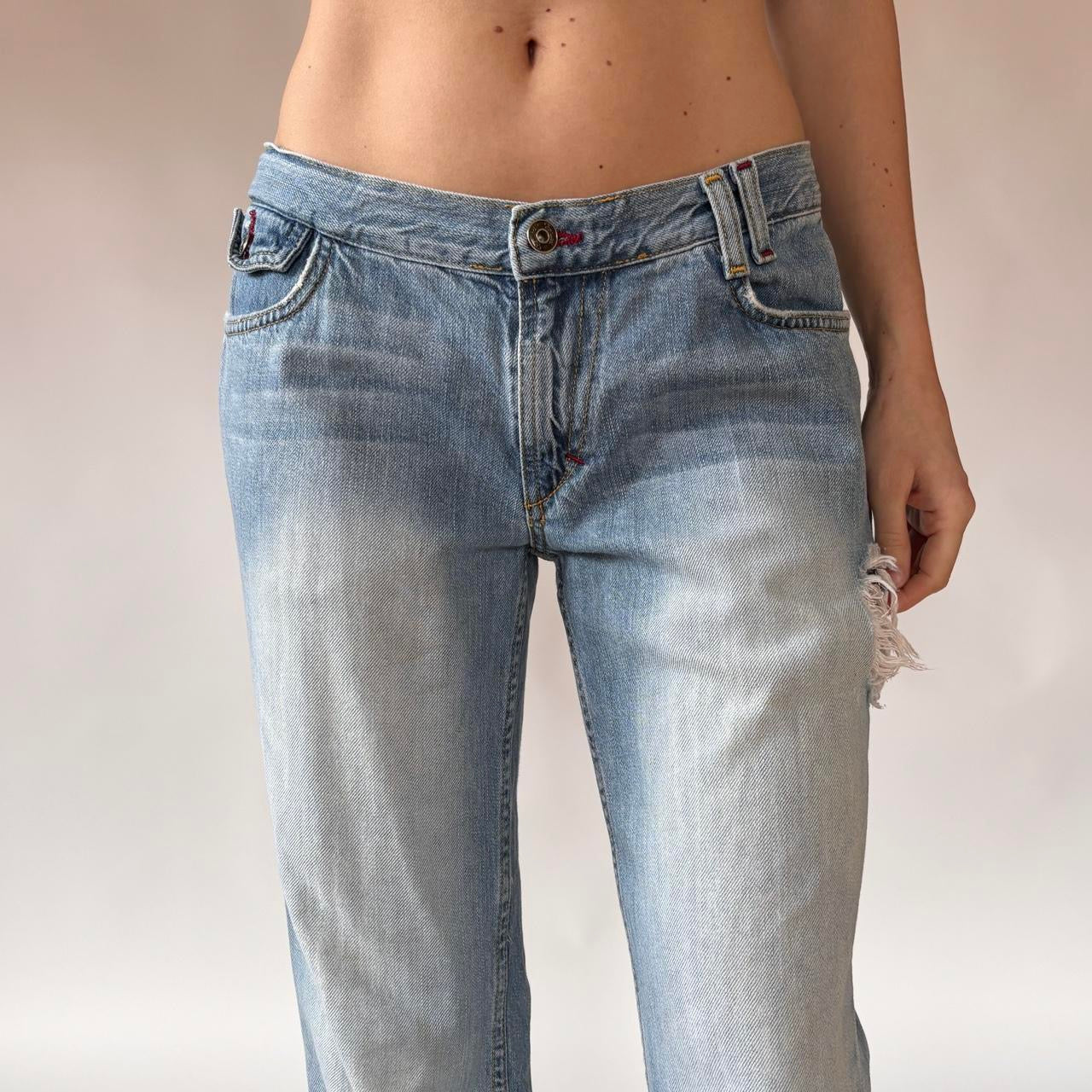 Y2K Fiorucci Low Rise Jeans (M)
