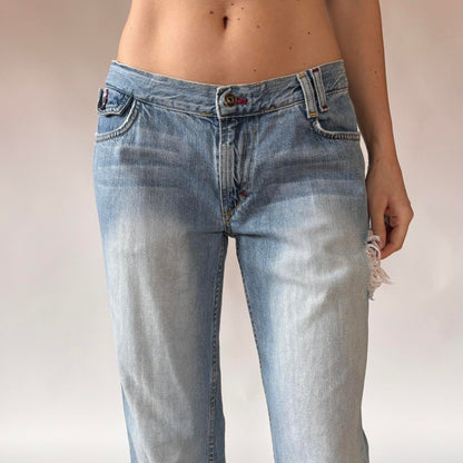 Y2K Fiorucci Low Rise Jeans (M)