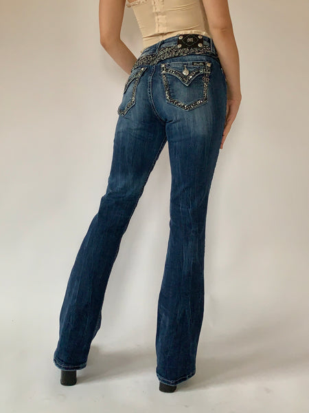 Y2K Miss Me Jeans - Large