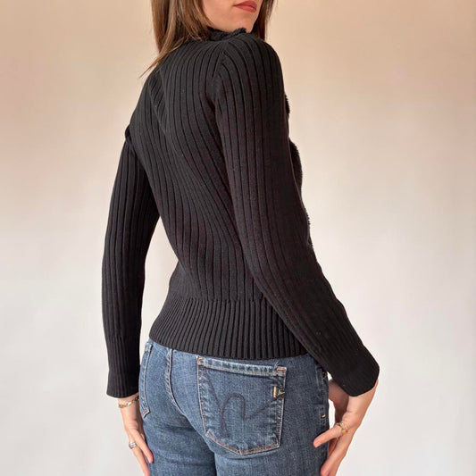 Y2K Furry Zip Up (XS/S)