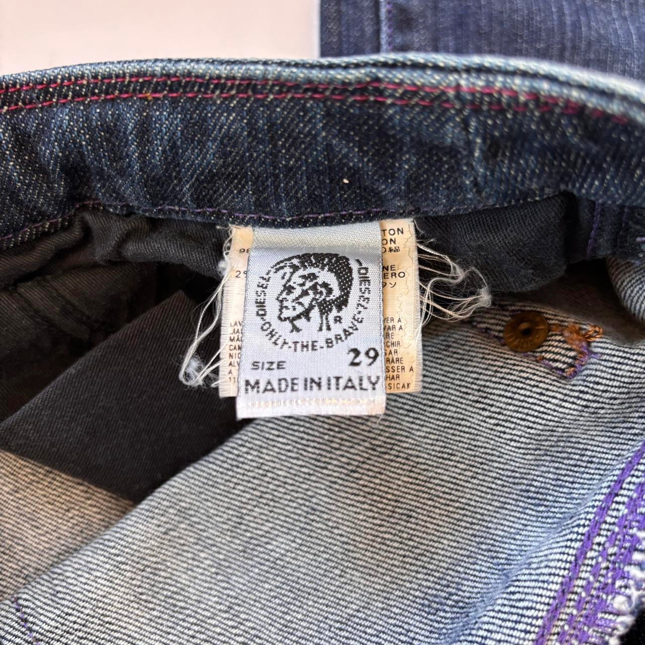 Diesel Studded Low Rise Jeans (S)