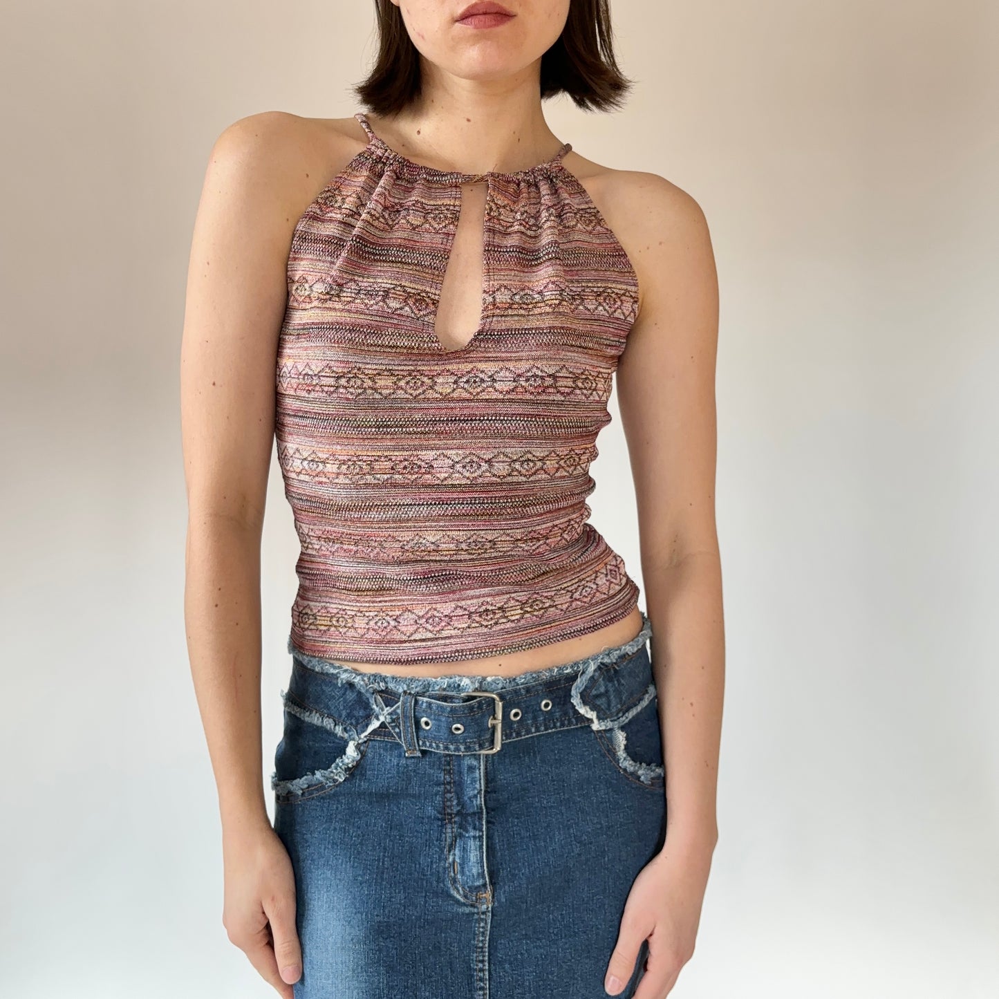 2000s Knit Halter (XS/S)