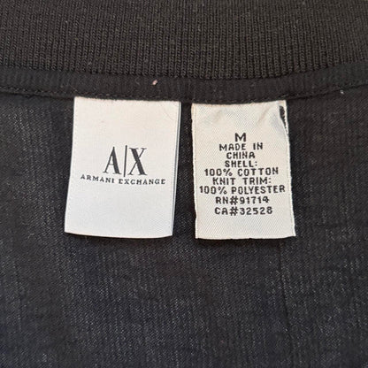 2000s Armani Snap Sleeve Top (M)