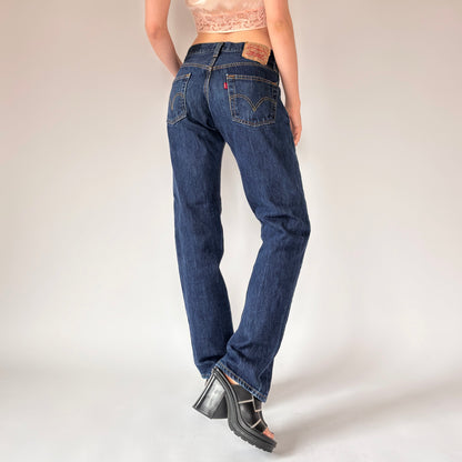 Levi’s Dark Wash 501s (S)