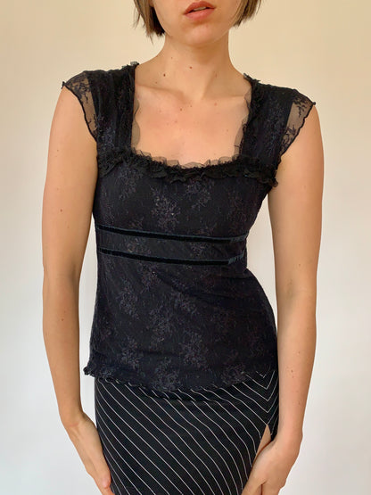 Vintage Whimsygoth Top - Medium