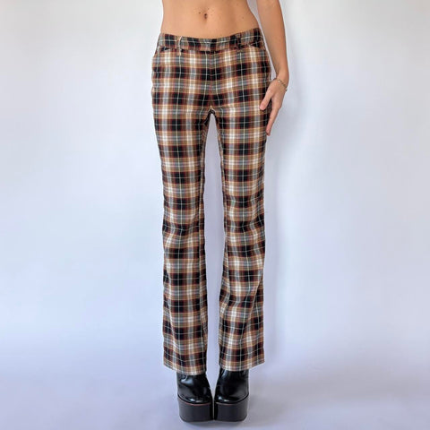 Autumn 2001 Old Navy Plaid Flares (S)