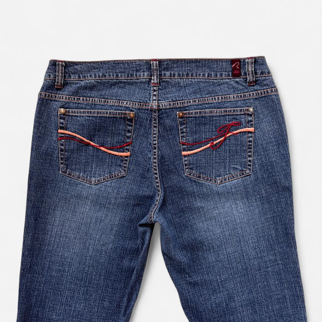 Y2K Fetish Low Rise Jeans (M)