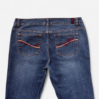 Y2K Fetish Low Rise Jeans (M)