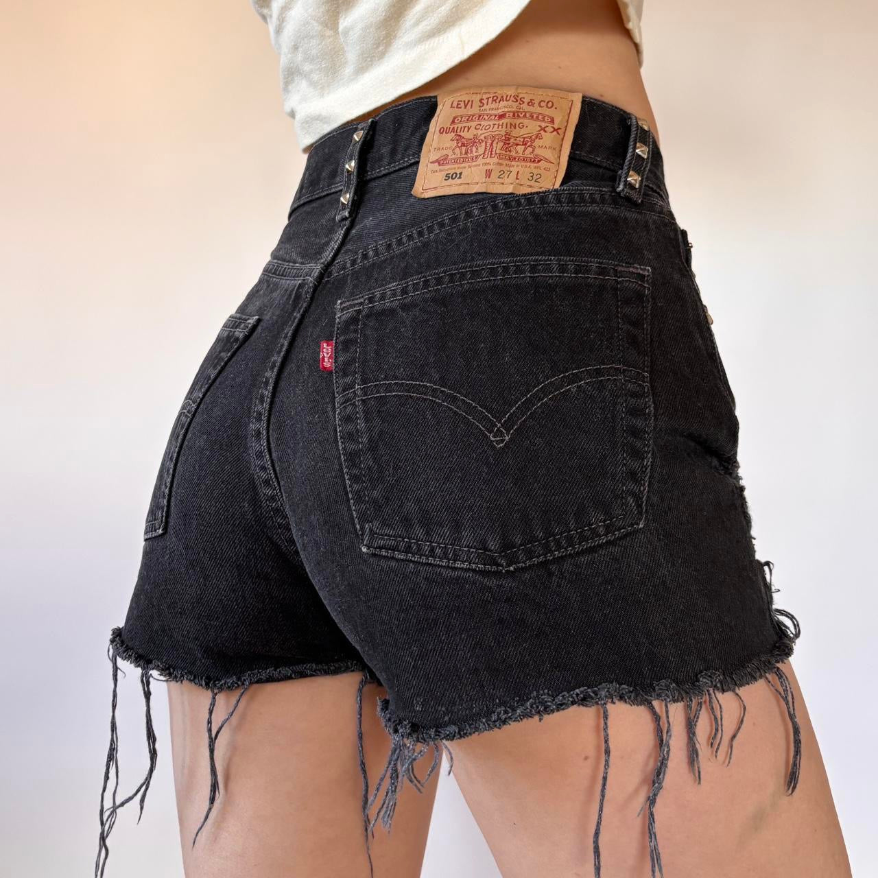 Levi’s 90s Studded Cutoffs (XS)