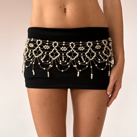 Beaded Drape Belt (M)