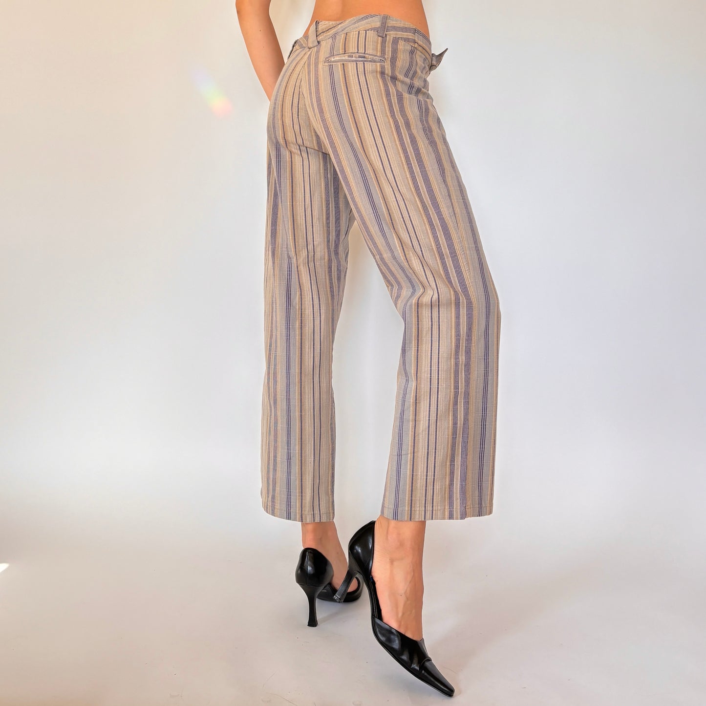 90s Stripy Pants (S)