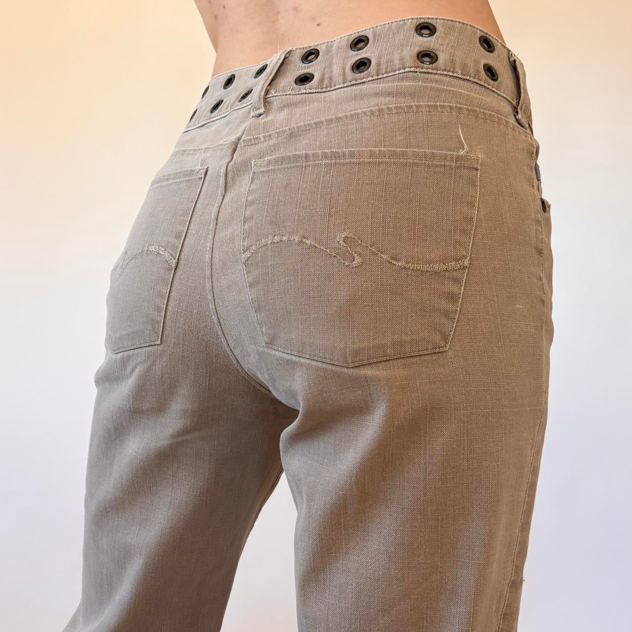 Y2K Grommet Flares (S)