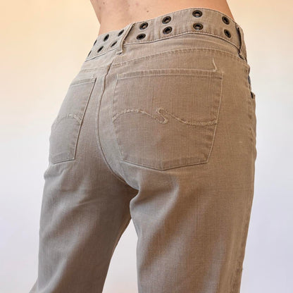 Y2K Grommet Flares (S)