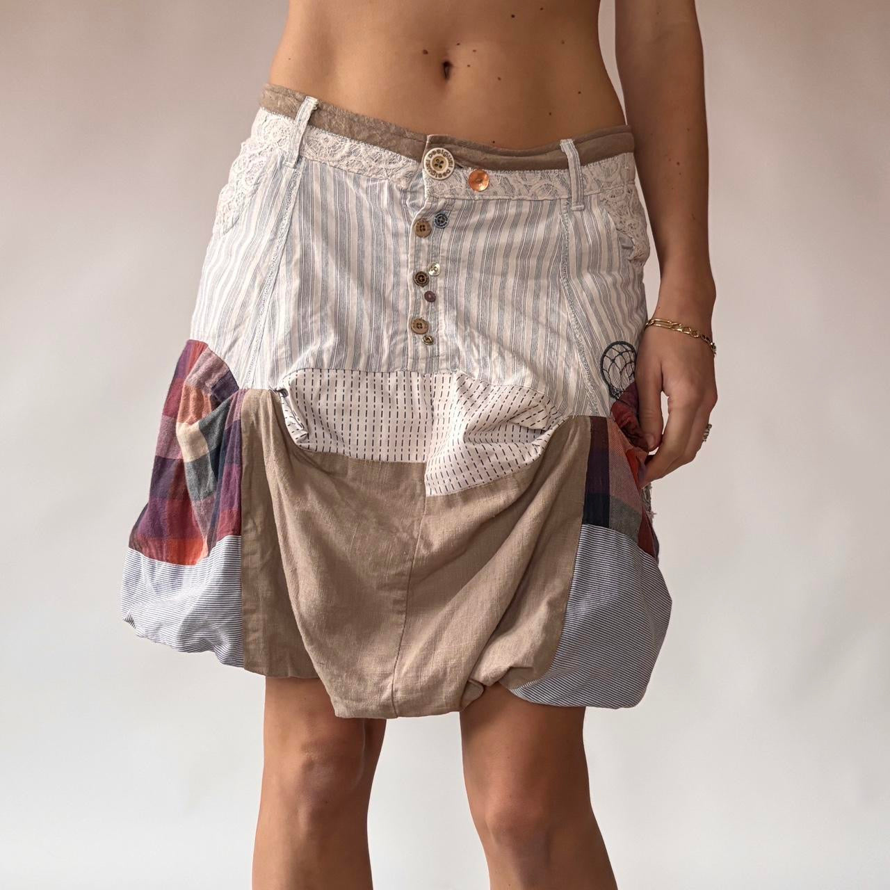 Desigual Bubble Hem Skirt (M)