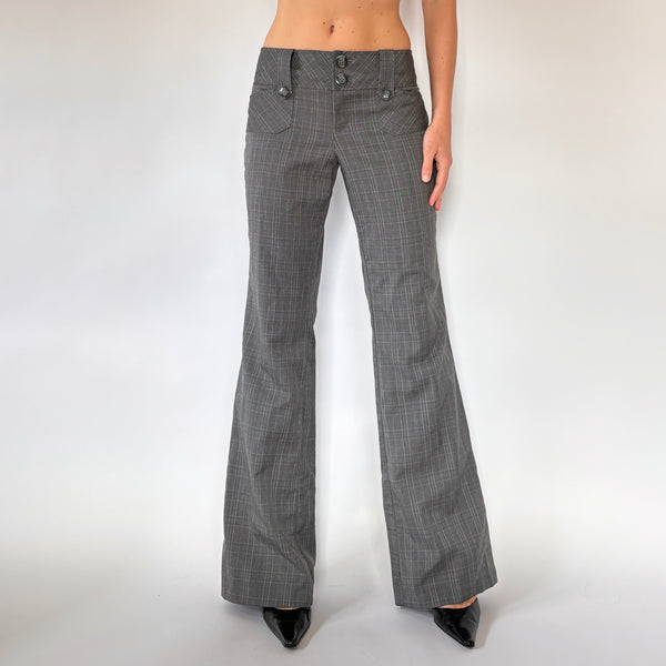 Y2K Spacegirlz Plaid Flares (S/M)