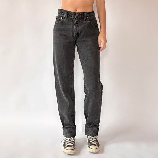 90s Levi’s Black 550 Jeans (S)