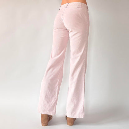 Y2K Baby Pink Corduroys (XS)