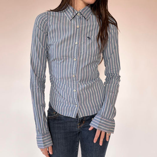 Abercrombie & Fitch Striped Button Up (XS/S)