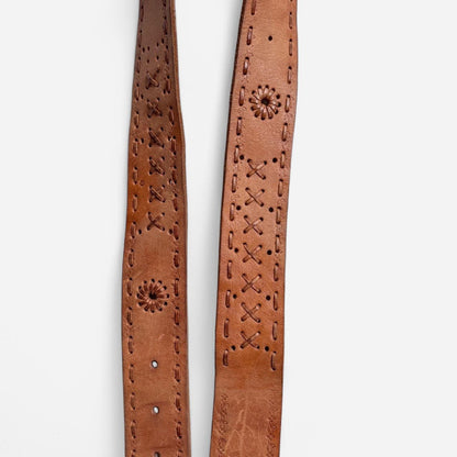 Miss Me Y2K Leather Belt (S)